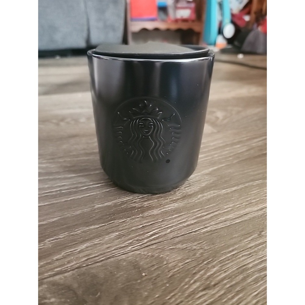 Starbucks Logo - 8oz. Ceramic Double Wall Tumbler/Mug - Iridescent Blue looks...